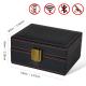 Keyless Leather Storage Box Carbon Fiber Material Privacy Protection