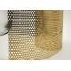 Thickness 0.1mm-8mm Punched Metal Sheet Perforated Copper Screen Erosion Resistant