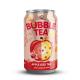 Experience the Apple-licious Twist of Taiwan Apple Bubble Milk Tea Canned Drink with Bursting Boba - A Fun and Flavorful