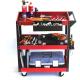 3 Layer Hardware Tools Accessories Steel Heavy Duty Workshop Trolley