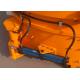 Orange Color Industrial Cement Mixer 330L Output Capacity Input Weight 800kgs