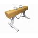 Yellow and White Senior Pommel Horse The Perfect Equipment for Gymnastics