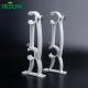 Telescopic Double Curtain Rod Holder Bracket 2.5mm Thickness