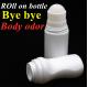 White Plastic Roll On Bottle 60ml Roll On Containers For Essential Oils