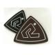 High Frequency Custom 3D Rubber Patches With Sleeve Badges For Ski -  Wear