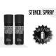 Stencil Spray For Overspray Stencil Applications / General Colour Coding And Marking