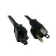Black 6 Foot Appliance Power Cord American Approved For PC Monitor Printer