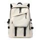 Unisex Nylon School Bags Backpack Zipper Closure With 2 Inner Pockets