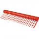 PE Safety Fence Netting SR100 Orange Barrier for Construction Site Safety Precautions