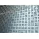 1m Width Rectangular Square Hole Perforated Metal Mesh 0.8mm Thickness