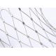 SS304 316 Cable Mesh Net / Steel Cable Netting Fence For Tensile Project