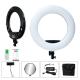 RGB Selfie 18 Inch LED Ring Light Full CCT 2800 9990k With Tripod Stand