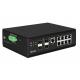Managed Industrial POE Switch 8GE POE Ethernet Ports + 4 GIGA SFP Ports