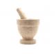Grinder Marble Stone Mortar And Pestle Kitchen Cooking Tool Spice Herb 4 Inch