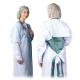 Non sterile Level 2 Waterproof CPE Gown With Thumb Loop