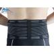 Pain Relief Lower Back Pain Support Brace Double Velcro Straps For Men / Women