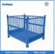 stacking wire mesh box, heavy duty wire mesh box for warehouse and logistics