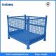 Stackable Wire Mesh Storage Pallet Cages, powder coated and heavy duty