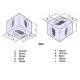 shipping container corner castings for sale