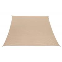 Reinforced Webbing Backyard Shade Covers , Anthracite Rectangle Sun Shade Canopy