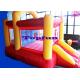 Inflatable Commercial Bounce Houses With Roof Cover / Bounce Rooms With Slide