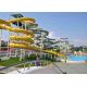 High Speed Combination Custom Water Slides Water Play Equipment For Amusement Park