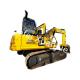 Second Hand Komatsu Construction Excavator 70% Gradeability And 540L Fuel Tank