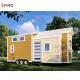 Modern Design House On Wheels Prefab Container Office Light Steel Structure Tiny House