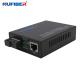 48V POE Fiber Media Converter 1000M Fx to 10/100/1000M Tx Simplex SM 1310 / 1550nm