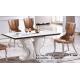 luxury modern rectangle marble dining table furniture