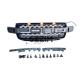 Plastic Car Front Bumper Grille With Light For Ford Ranger Xl Xls Xlt 2023