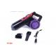 4 in 1 plastic car tire inflator 72W Rechargeable Battery 11.1v Portable Car Vacuum Cleaner