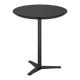 Black Tomile Round 26.59 Inch Height Livingroom End Table For Bistro C130-6