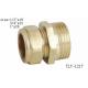 TLY-1217 1/2-2 Male aluminium pex pipe fitting brass nipple NPT copper fittng water oil gas mixer matel plumping joint