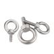 Stainless Steel Eye Bolts With Nut DIN580 M4 Welded Ring Bolt Stainless Steel Fastener