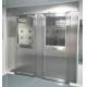 Air Shower for Persons and materials with 4 doors controlled by PLC and touch screen