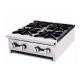 Full Stainless Steel Commercial 4 Burner Burner Cooking Range With Gas Oven