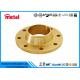 Corrosion Resistance Copper Nickel Flanges , ASTM B608 C70600 Copper Flange Fittings
