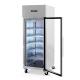 Single Glass Door Freezer Commercial , Stand Up Freezer Glass Door Easy Adjustable