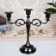 3 Heads European Metal Candle Holders For hotel and Candlesticks Wedding Event