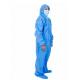 Breathable Disposable Protective Suit Disposable Garments With Elastic Cuffs
