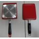 24cm Square Nonstick Frying Pan With Marble / Powder Coating