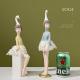 OEM Ballet Girl Polyresin Ornaments , H30cm Handmade Room Decoration