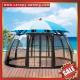 Beautiful outdoor garden alu aluminum pc polycarbonate gazebo pavilion sunroom sun room house tent dome China