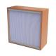 High Mechanicla Strength Air Purification Filters Box Type With Wooden Frame