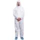 Industrial M L XL 2XL Disposable Isolation Gowns With SMS 50GSM Material