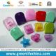 Plastic Colorful Semi-Circle/Star/Heart/Square Office Paper Clips