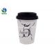 Heat Resistant Double Walled Disposable Coffee Cups Hot Beverage Use