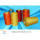 Good Fastness Spun Poly Thread 5000 Meters , Multi Color Spun Polyester Sewing Thread