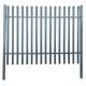Different colors hot-dipped galvanized or PVC coated welded palisade fencing Decorative Steel Palisade Garden Europe Fen